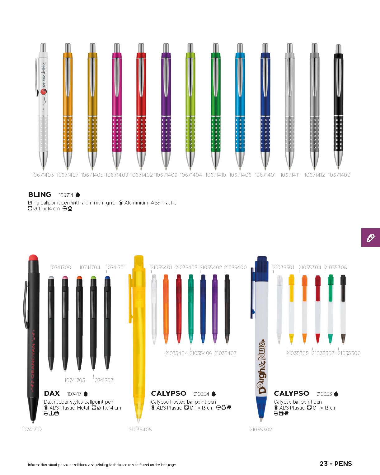stylos - crayons