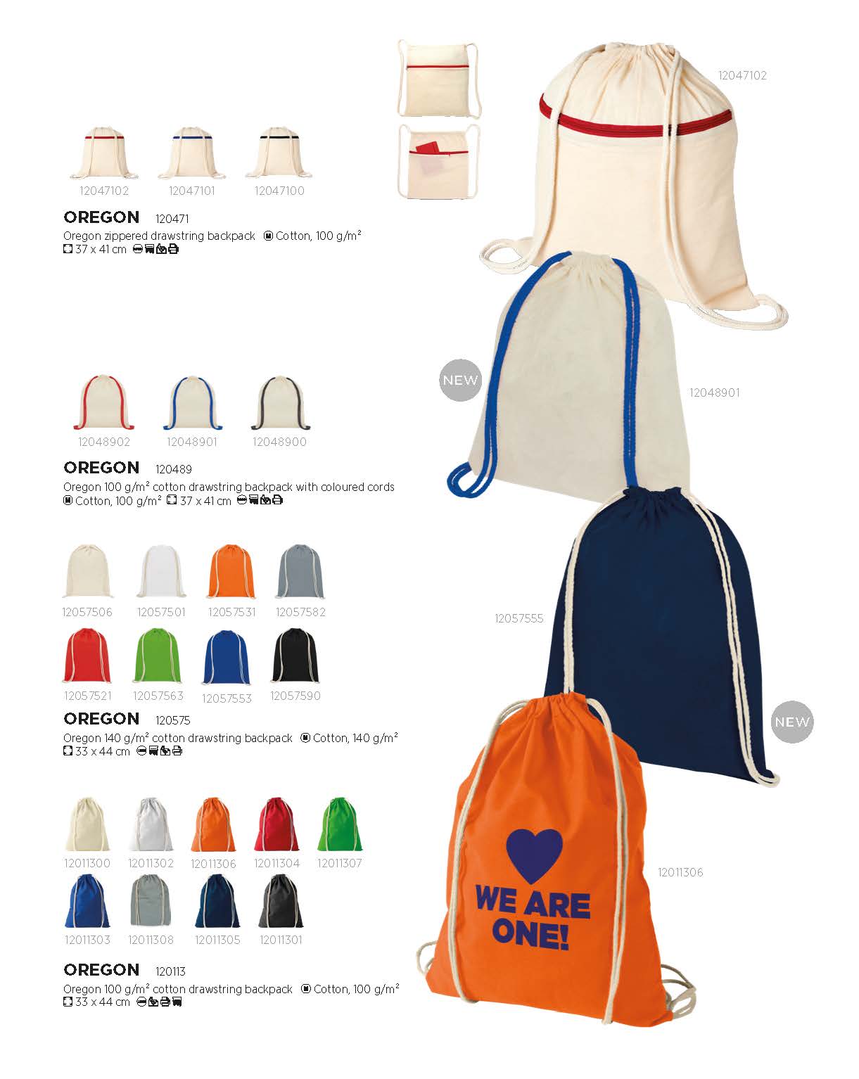 sac coton