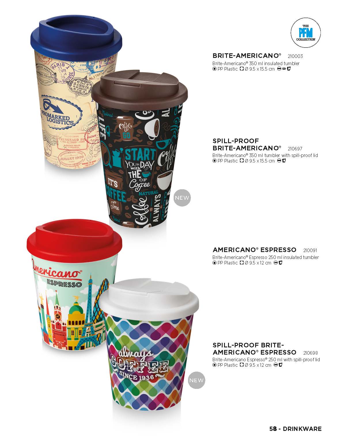 verre en plastique